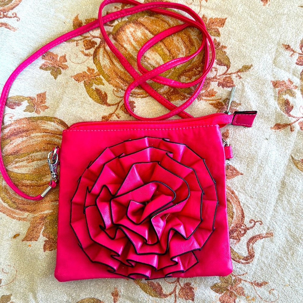 Kids purse pink